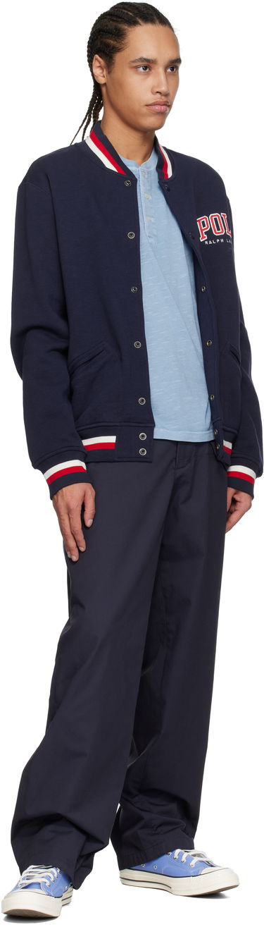 Bomber bunda Polo by Ralph Lauren Ralph Lauren Vintage Fleece Bomber Jacket Navy | 710964468001, 3
