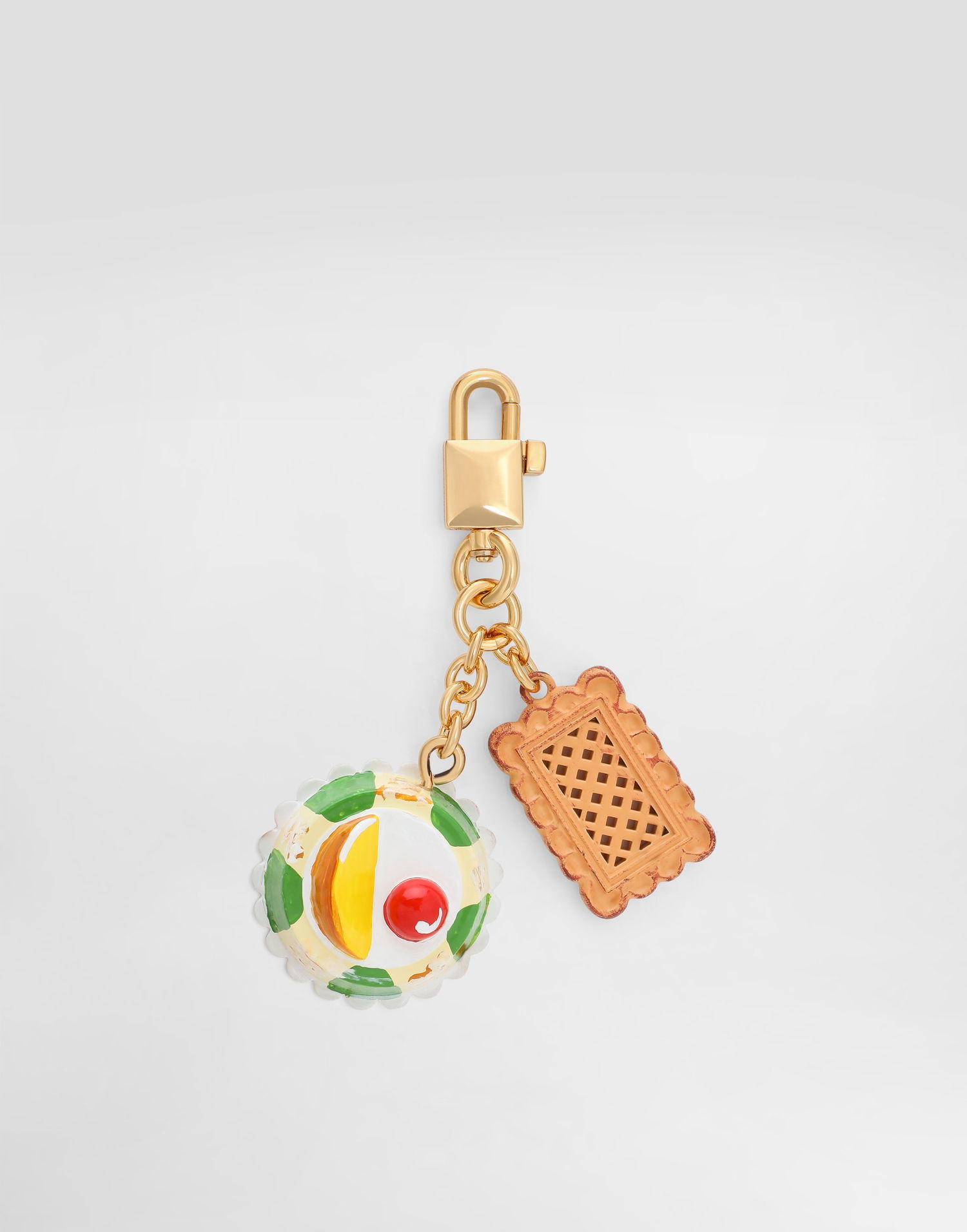Kľúčenka Dolce & Gabbana Dolce & Gabbana Cassatina Pastry & Biscuit Keychain Charm Rôznofarebný | BI3411AM25580995, 0