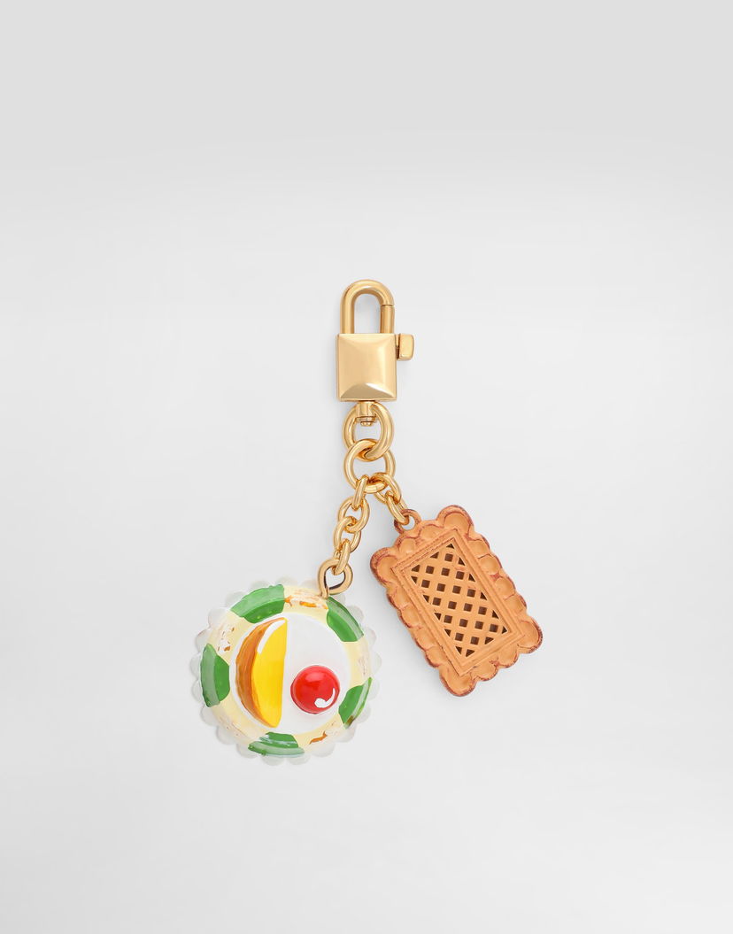 Kľúčenka Dolce & Gabbana Dolce & Gabbana Cassatina Pastry & Biscuit Keychain Charm Rôznofarebný | BI3411AM25580995