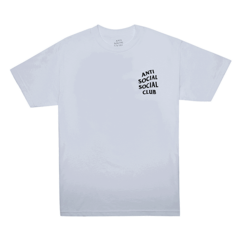 Tričko Anti Social Social Club Anti Social Social Club Logo 2 Tee Biela | 0657 11LOGO WHIT