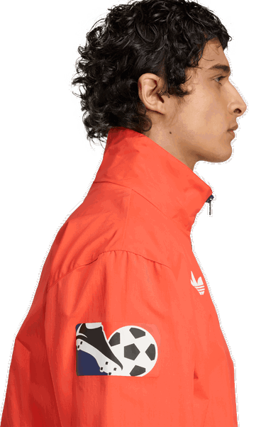 Bunda adidas Originals New England Revolution Anthem Jacket Oranžová | jm5023, 4