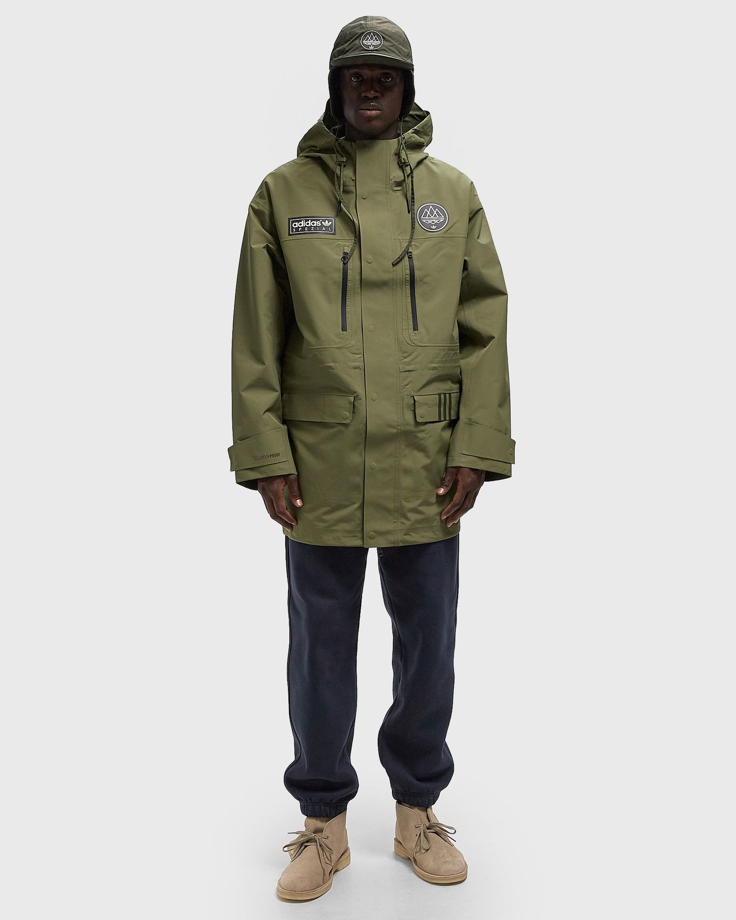 Parka adidas Originals Originals SUNNYHURST SPZL Waterproof Parka Zelené | KA1326, 1