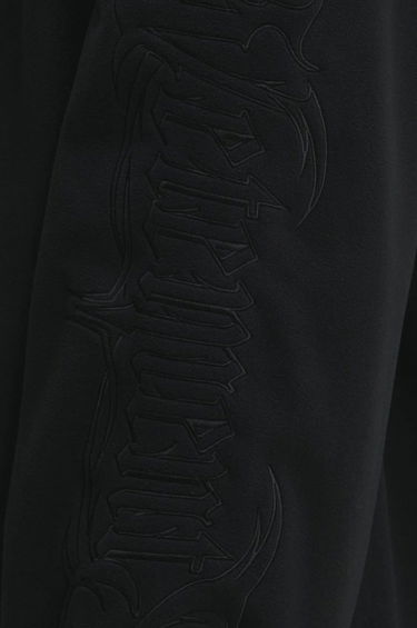 Mikina VETEMENTS VETEMENTS Metal Sleeves Fleece Oversize Jacket Čierna | UA66JA380B, 5