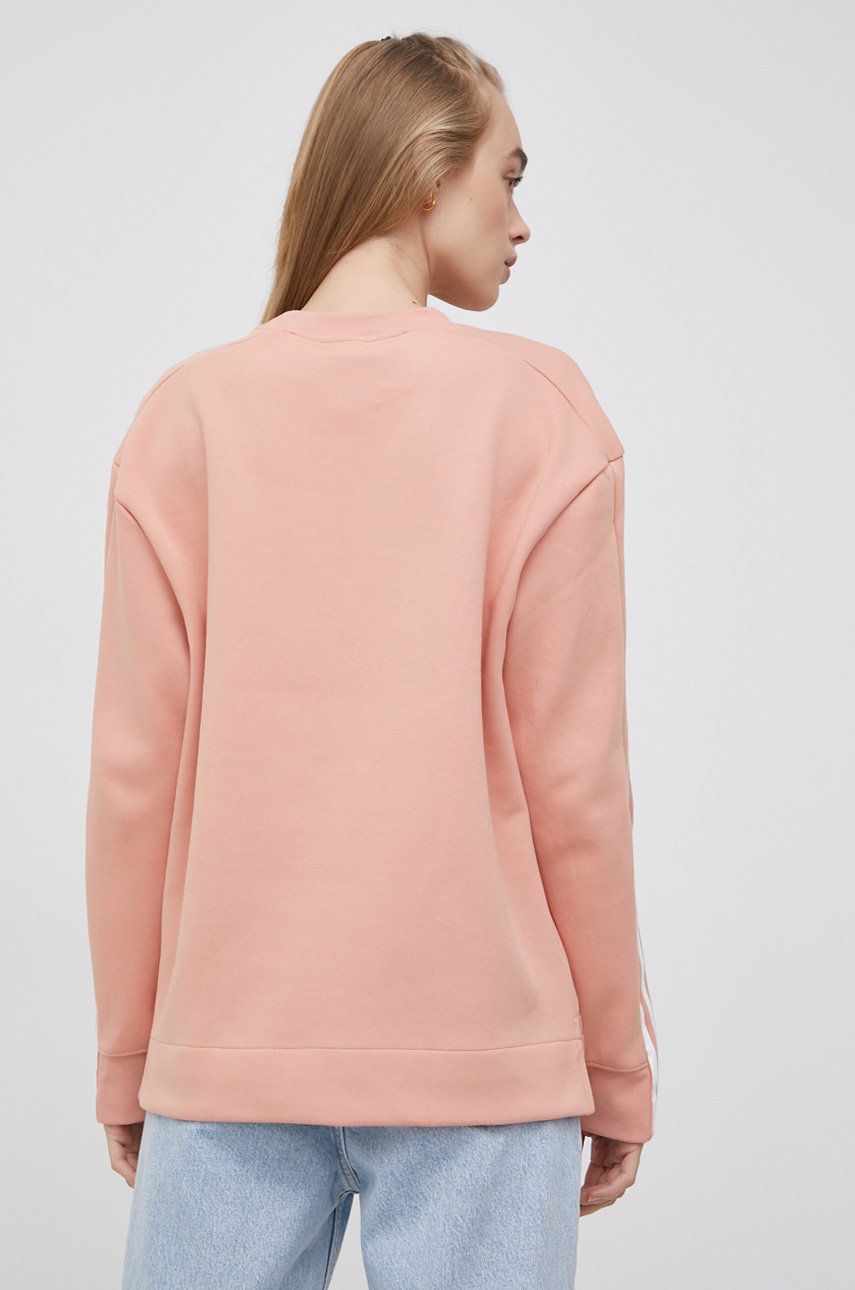 Mikina adidas Originals Essentials Relaxed 3-Stripes Crewneck Ružová | GS1374, 1