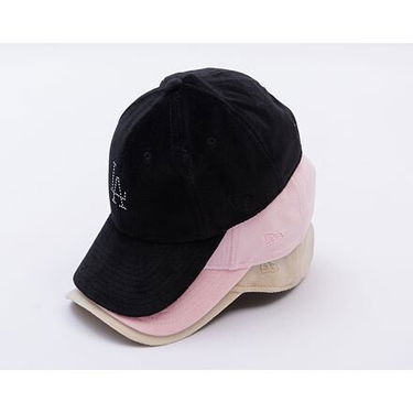 Šiltovka New Era MLB Diamante Velour 9FORTY LA Dodgers Adjustable Hat Čierna | 60595351, 5