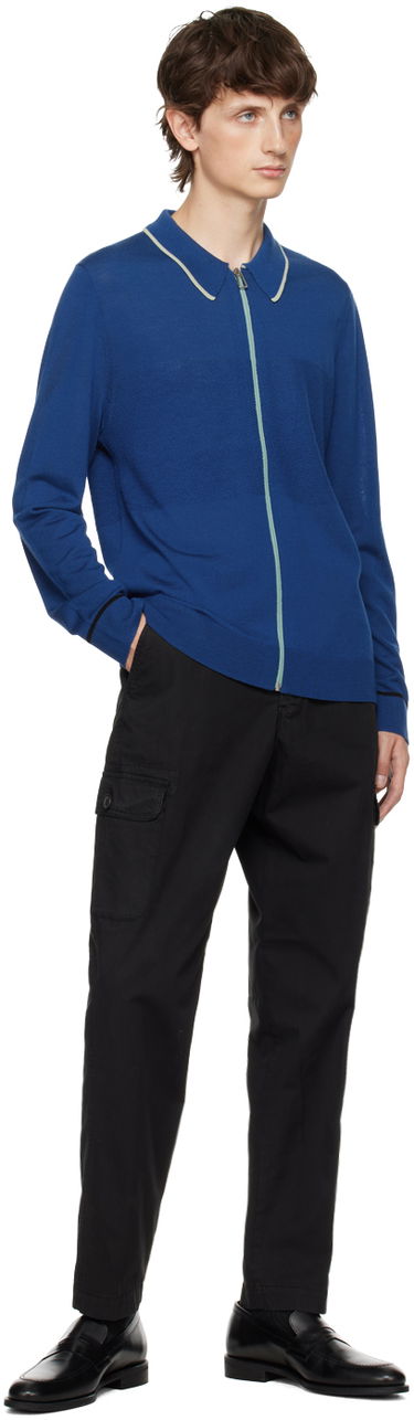 Sveter Paul Smith PS Paul Smith Zip Cardigan Modrá | M2R-219Y-L21862, 3