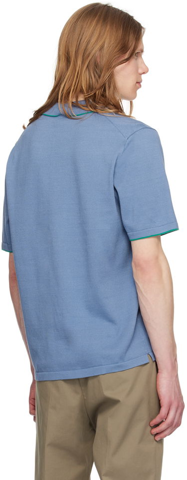 Polo tričko Paul Smith Paul Smith Knit Polo Modrá | M1R-628Y-M02309-44, 2