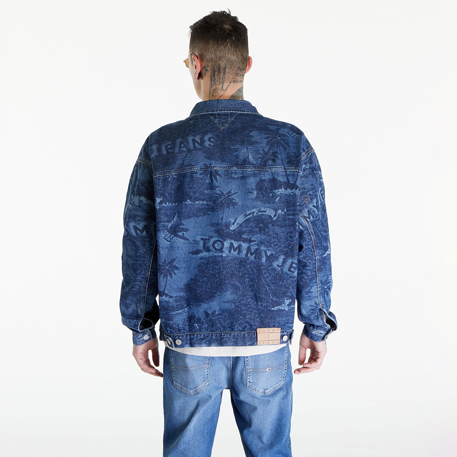 Aiden Oversized Trucker Jacket Denim