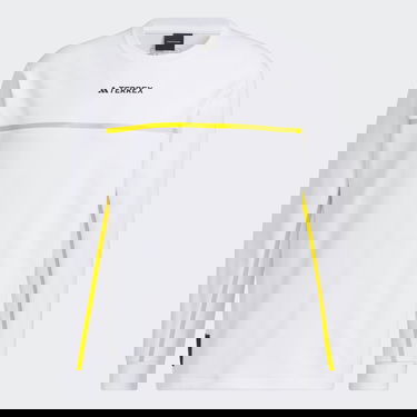 Tričko adidas Performance National Geographic Long Sleeve Tech Biela | IL8976, 4