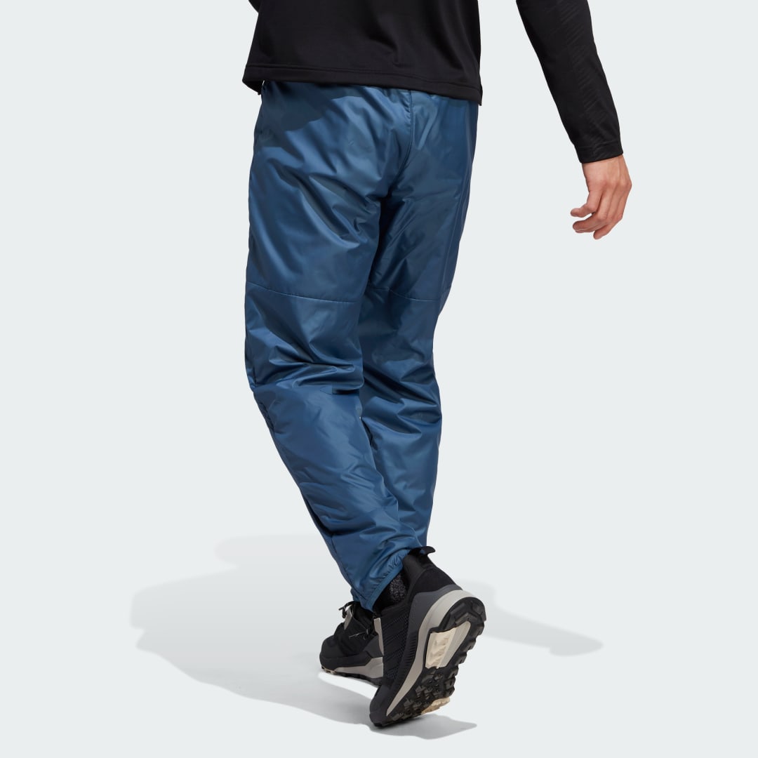 Nohavice adidas Performance Fleece Windproof Track Pants Modrá | IJ0546, 1