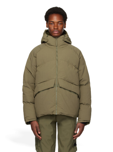 Bunda adidas Originals Big Baffle Down Jacket Zelené | IK3153