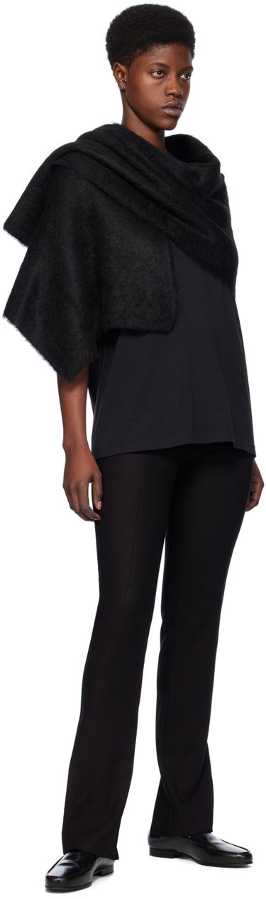 Šál TOTEME Alpaca Knit Scarf Čierna | 214-876-757, 2