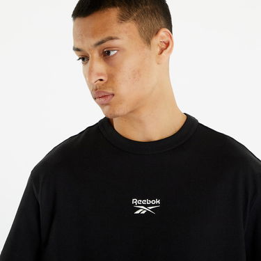 Tričko Reebok Classics Small Vector T-Shirt Čierna | HS7153, 4