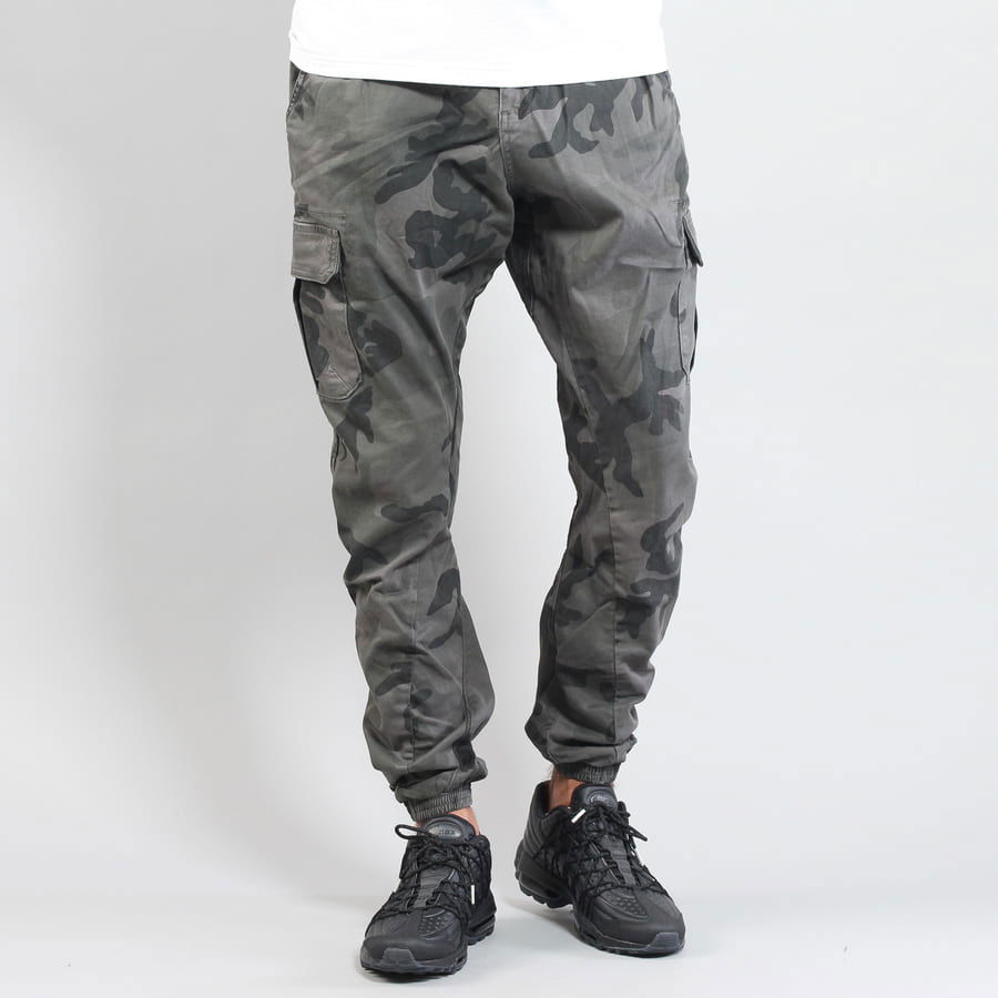 Camo Cargo Jogging Pants