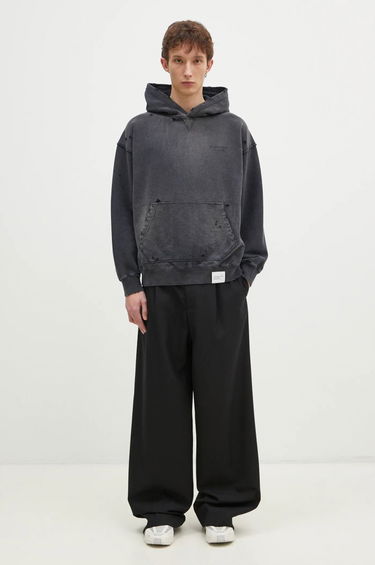Mikina Neighborhood NEIGHBORHOOD Distressed Hoodie Šedá | 242OKNH.CSM02, 4