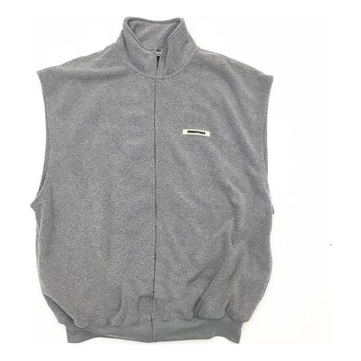 Sveter Fear of God Polar Fleece Vest Šedá | 201161M185015