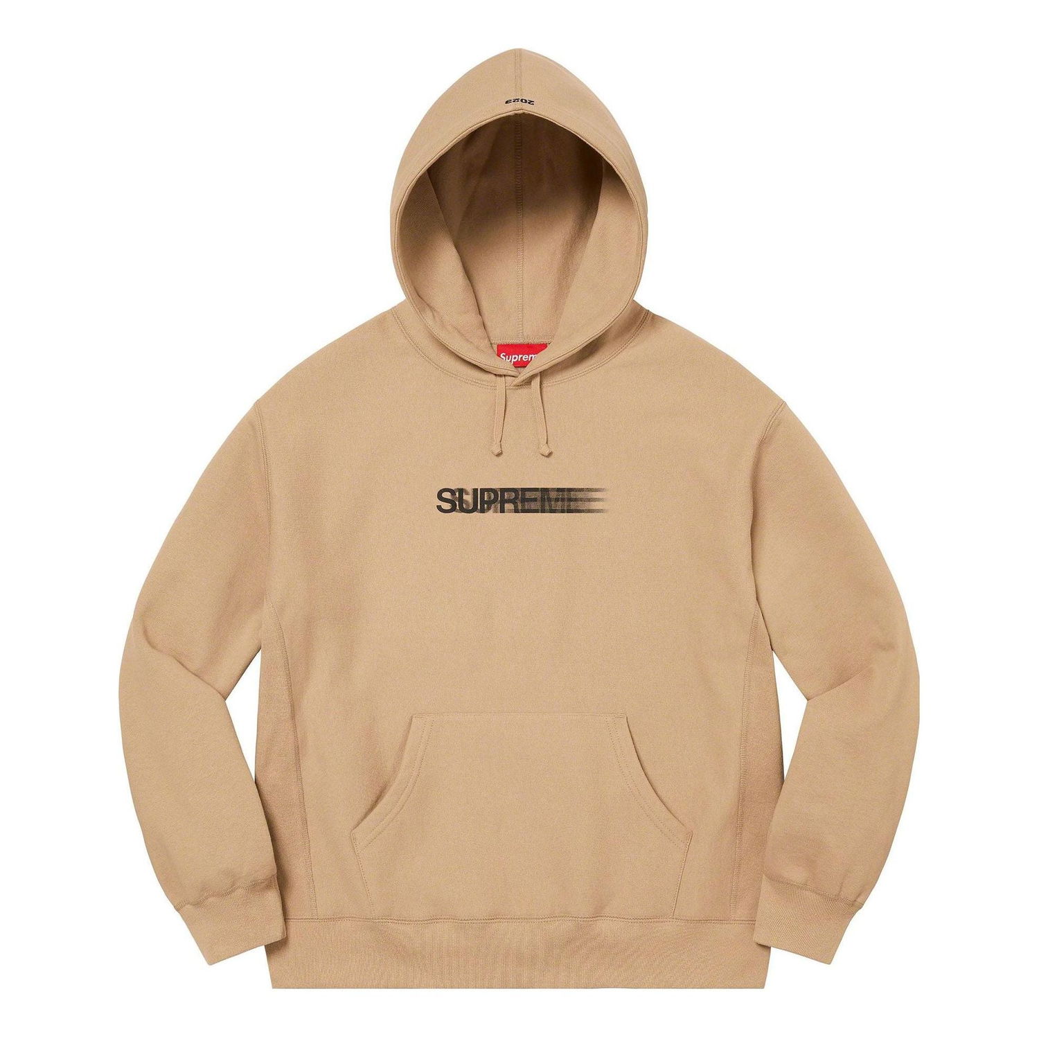 Mikina Supreme Motion Logo Graphic Print Hoodie Béžová | SUP-SS23-055, 0