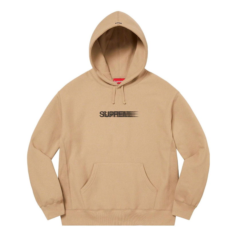 Mikina Supreme Motion Logo Graphic Print Hoodie Béžová | SUP-SS23-055