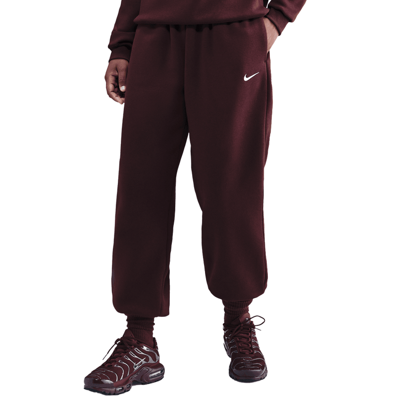 Tepláky Nike Phoenix Sweatpants Vínová | FZ5996-653