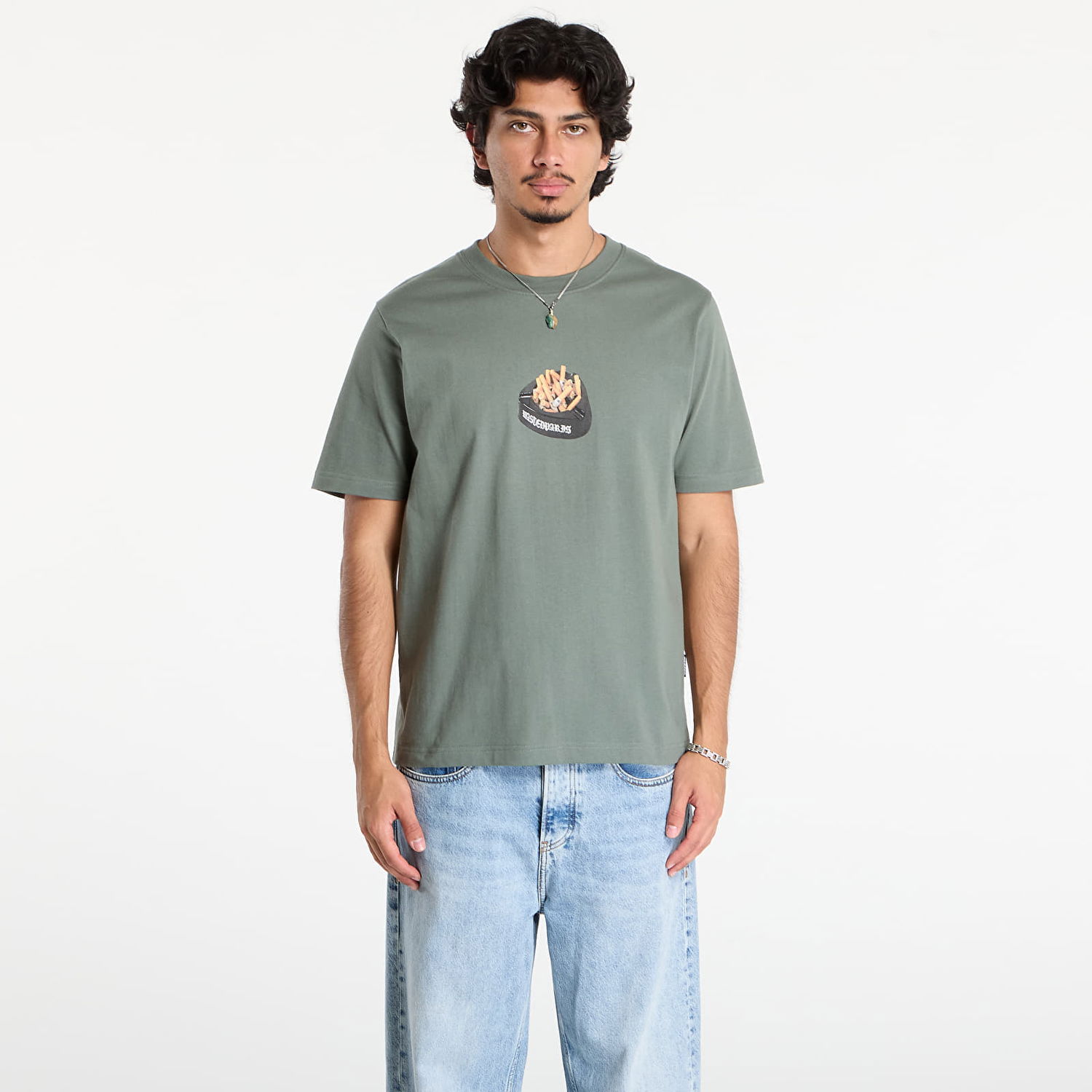 Tričko Wasted Paris Wasted Paris Ashtray Graphic Tee Zelené | WP_000293, 0