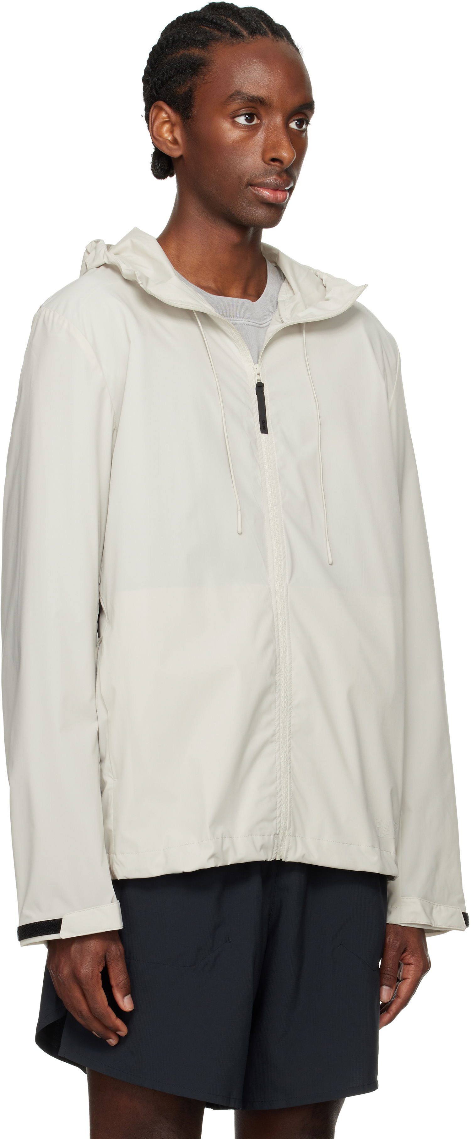 Vetrovka Rains RAINS Mito Hooded Rain Jacket Biela | 19670, 1