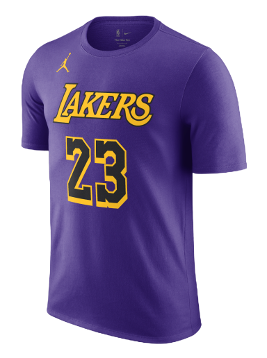 Tričko Jordan Los Angeles Lakers Statement Edition NBA T-Shirt Fialová | DV5778-511