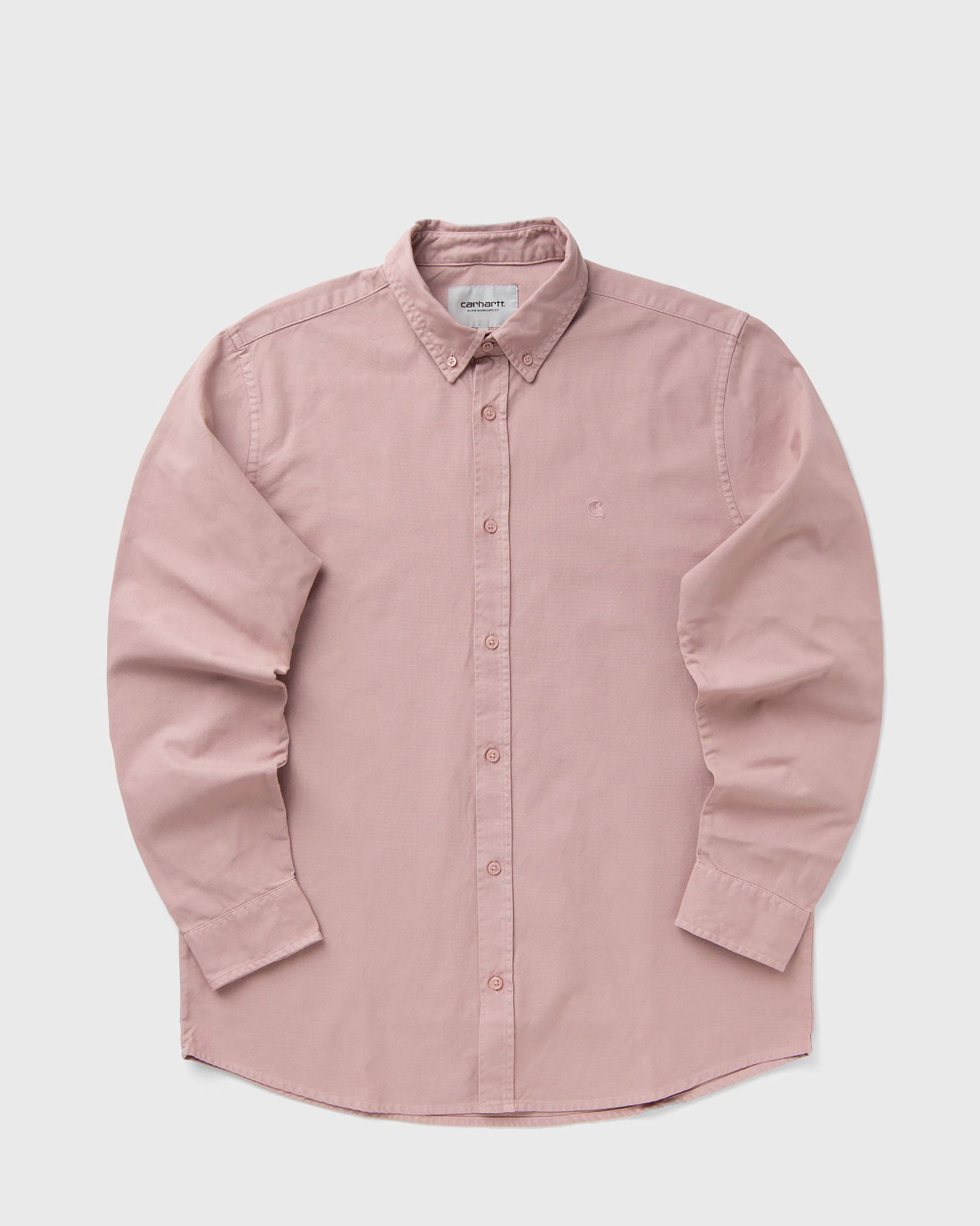 Košeľa Carhartt WIP Long Sleeve Bolton Shirt Ružová | I030238-1NJ.XX, 0