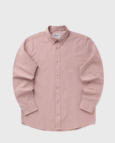 Košeľa Carhartt WIP Long Sleeve Bolton Shirt Ružová | I030238-1NJ.XX, 0