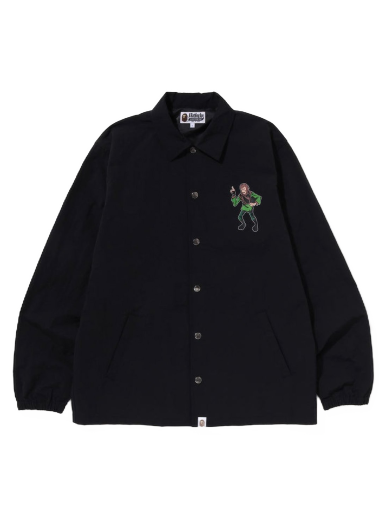 Bunda BAPE Ape Graphic Coach Jacket Čierna | 1J30-140-010
