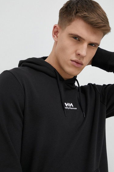 Mikina Helly Hansen Back Logo Hoodie Čierna | 53582, 3