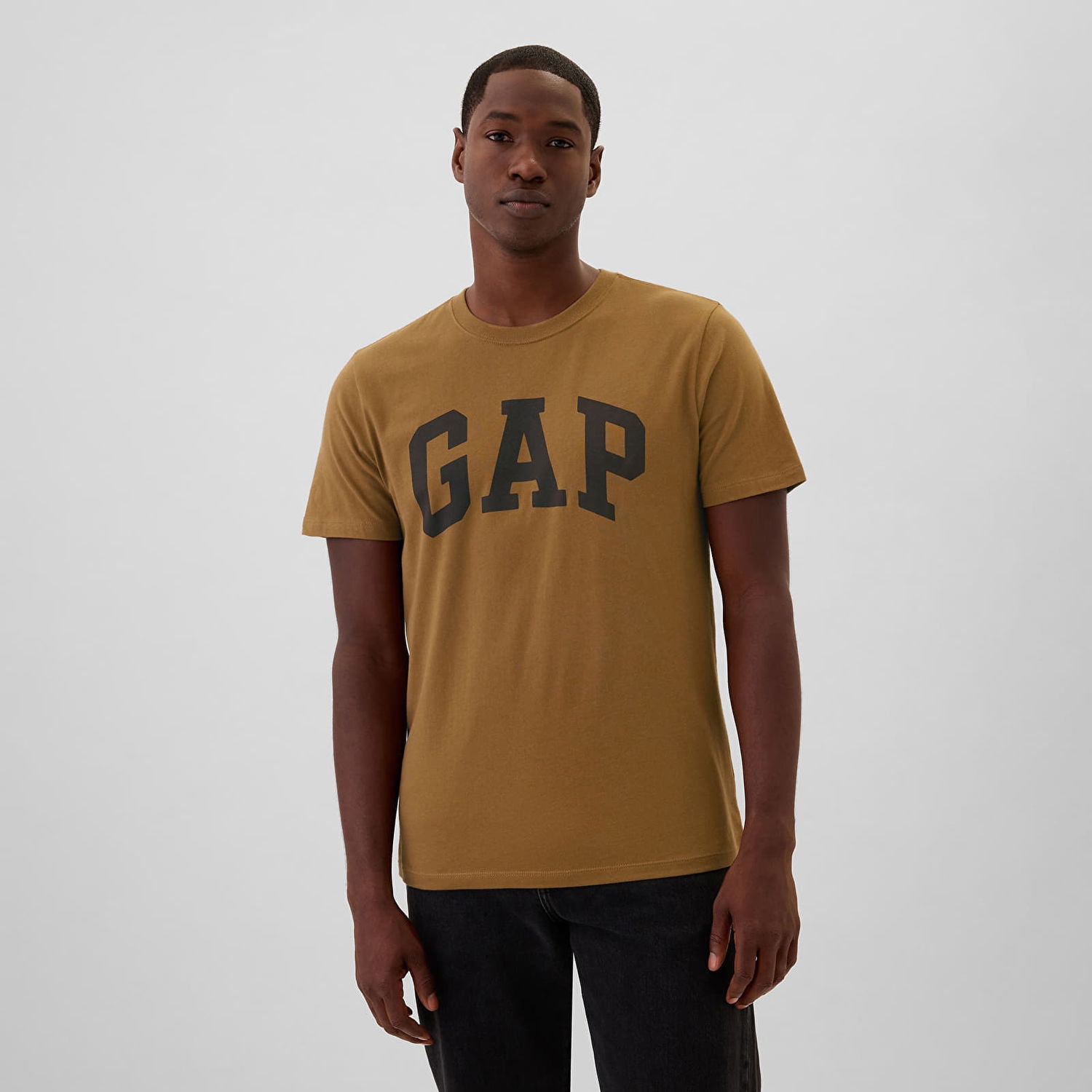Tričko GAP T-shirt Logo Tee Palomino Brown Global M Hnedá | 542157-00, 0