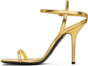 Starostlivosť o obuv Moschino Moschino Tina Heeled Sandals Metalická | MA1655AC1M MC0 901, 2
