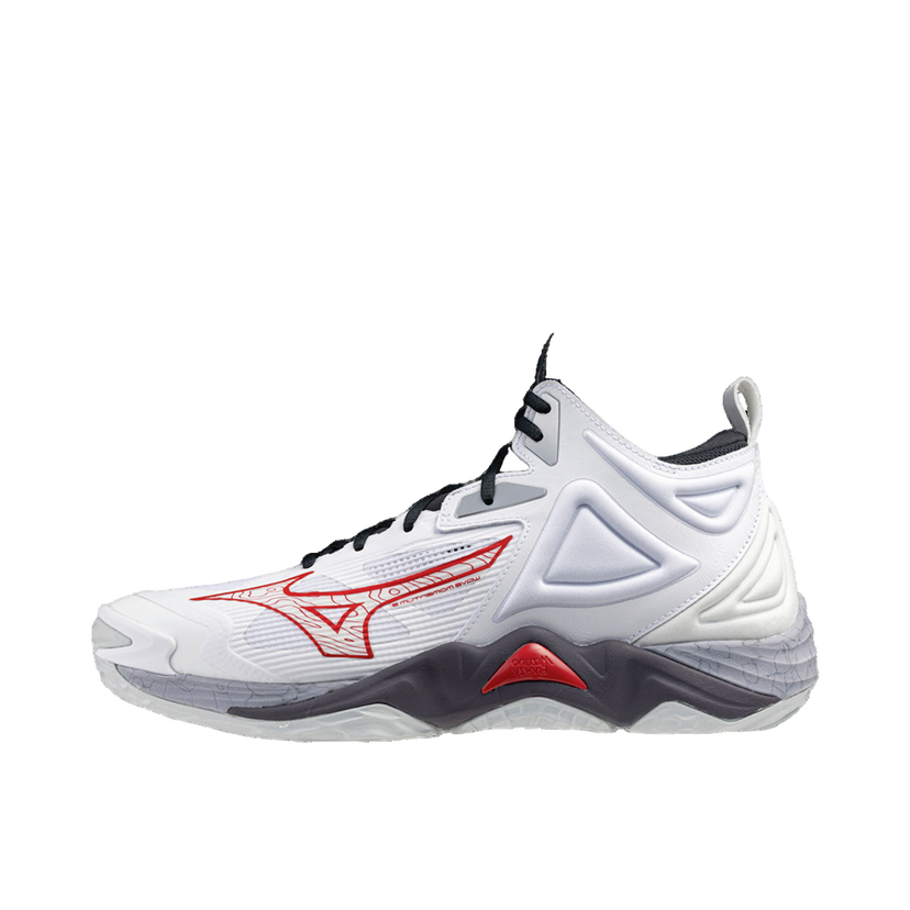 Tenisky a topánky Mizuno WAVE MOMENTUM 3 MID Biela | v1ga2317-96