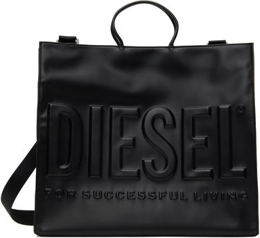 Tote bag Diesel 3D Logo Tote Bag Čierna | X09931 P5184, 0