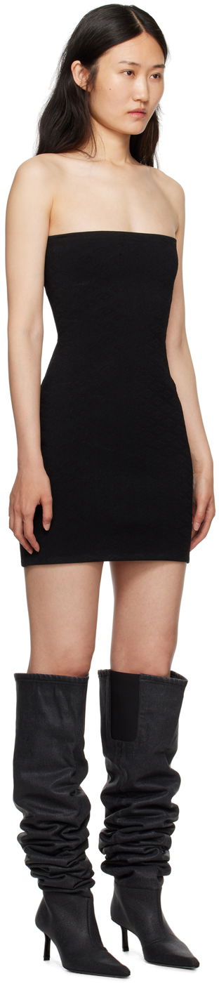 Šaty Alexander Wang Strapless Mini Dress Čierna | 4KC3236049, 1