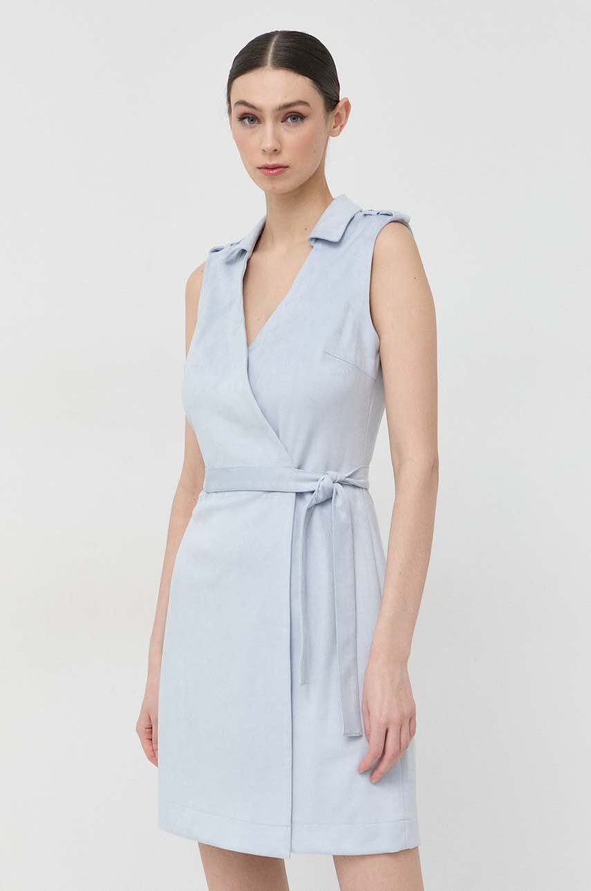 Šaty GUESS Dress Modrá | W3GK82.WE0L0, 0