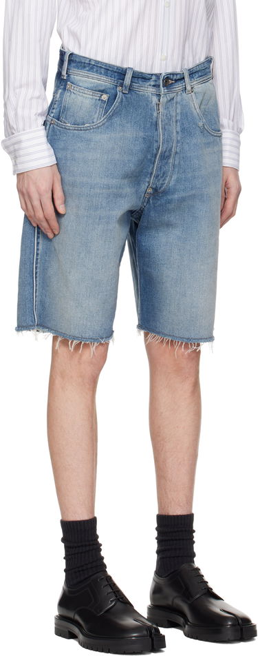 Šortky Maison Margiela Maison Margiela Faded Denim Shorts Modrá | S50MU0086 S30383, 4