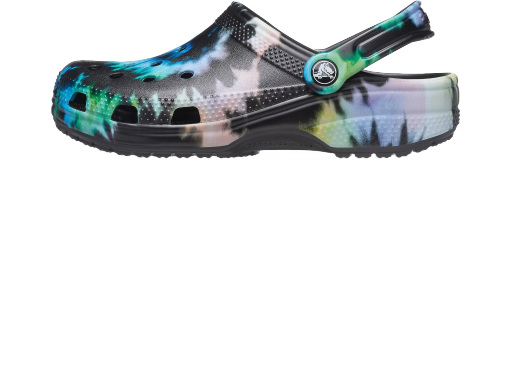 Tenisky a topánky Crocs Classic Tie Dye Graphic Clog Čierna | 205453-0FN