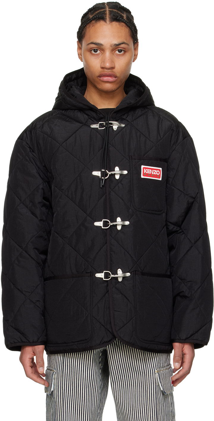 Bunda KENZO Black Paris Liner Jacket Čierna | FE55OU3119NV, 0