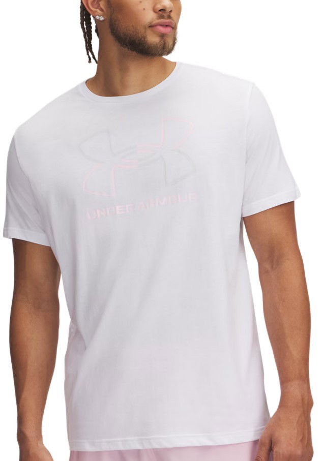 Tričko Under Armour Under Armour UA GL Foundation Update Short Sleeve T-Shirt Biela | 1382915-102, 0