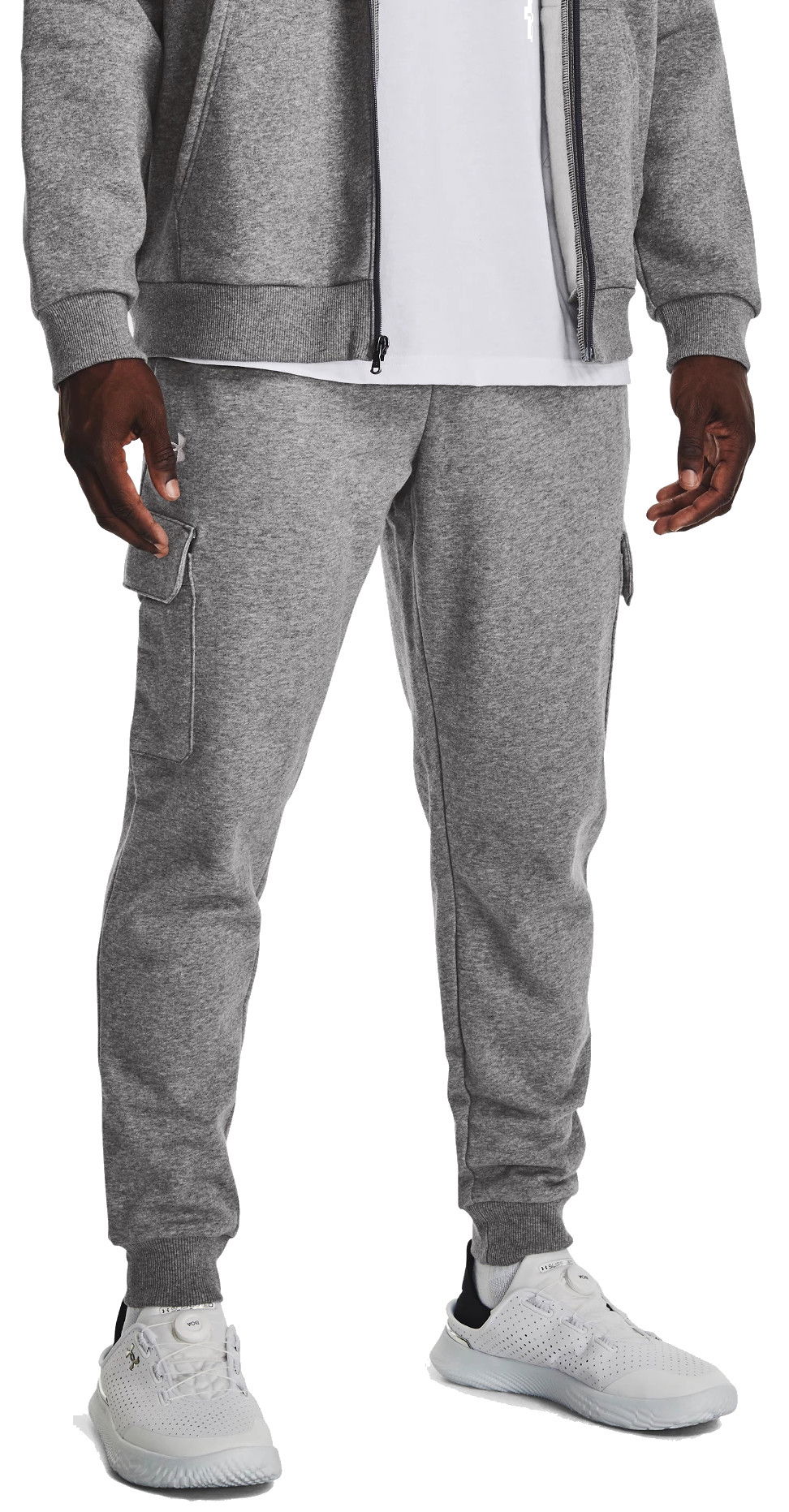 Cargo nohavice Under Armour Rival Fleece Šedá | 1382134-026, 0