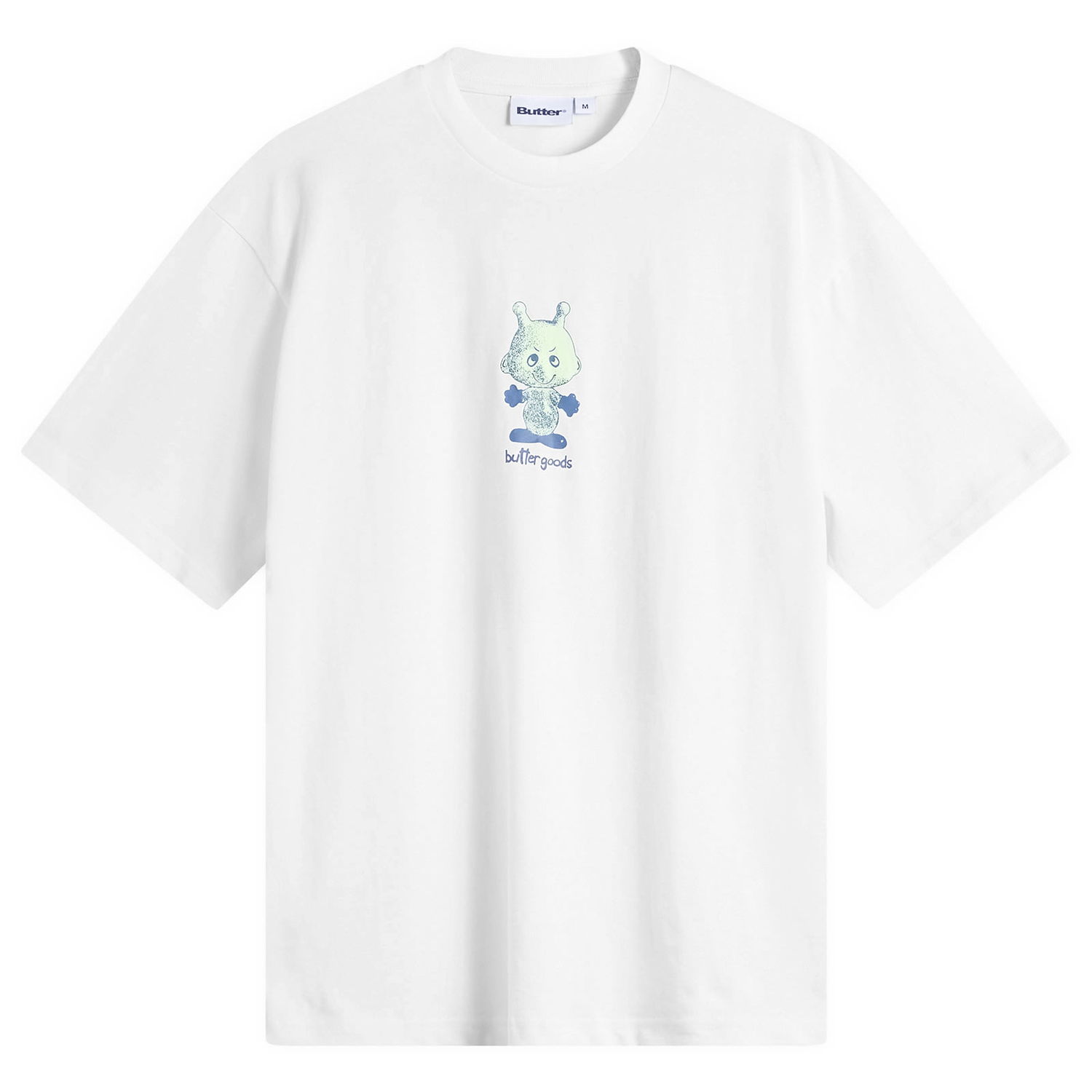 Tričko Butter Goods Newcomer T-Shirt with alien creature graphic Biela | BG254115-WHT, 0