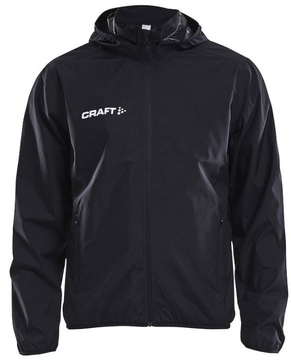 Vetrovka Craft Craft Rain Jacket with Hood Čierna | 1905984-9999