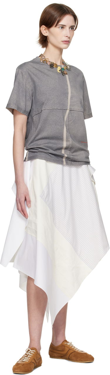 Tričko Eckhaus Latta Eckhaus Latta Lapped T-Shirt Šedá | 301-EL-PS25-S -, 3
