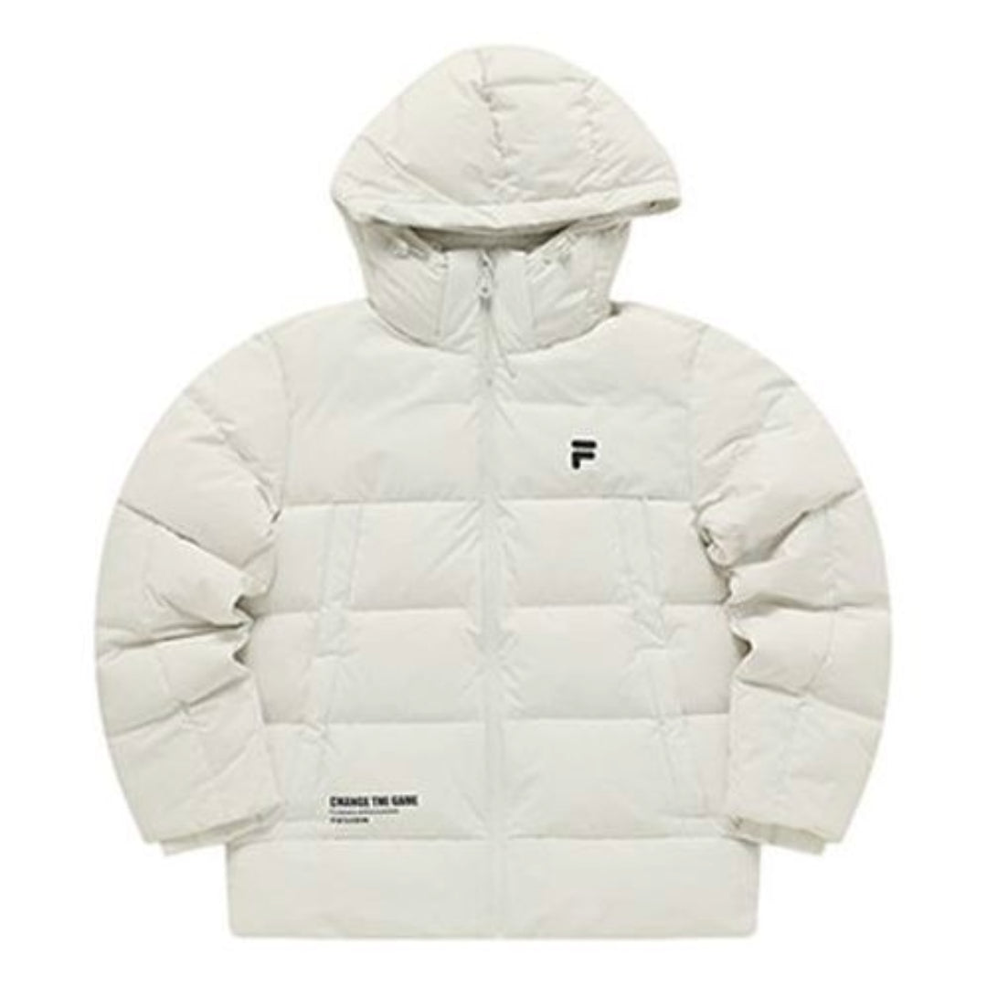 Prešívaná bunda FILA FUSION Hooded Down Jacket Biela | T11M341903A-GY, 0