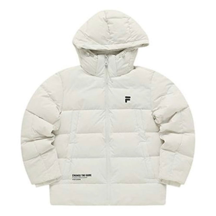 Prešívaná bunda FILA FUSION Hooded Down Jacket Biela | T11M341903A-GY