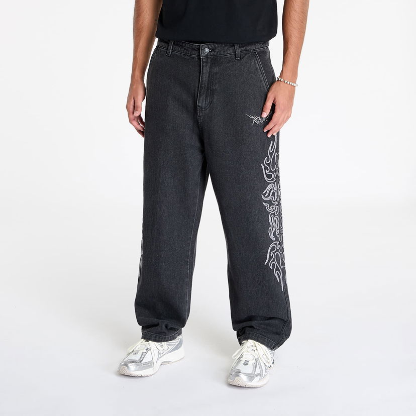 Nohavice RIPNDIP Pants Volt Denim Pants Black S Čierna | RNDFAL24122