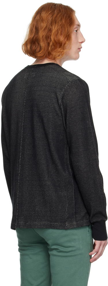 Sveter rag & bone Rag & Bone Collin Long Sleeve T-Shirt Čierna | MBC22HT026JQ26, 2