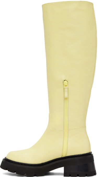 Kabáty BY FAR BY FAR Russel Knee-High Boots Žltá | 22FWRUSDIVRSSP, 2