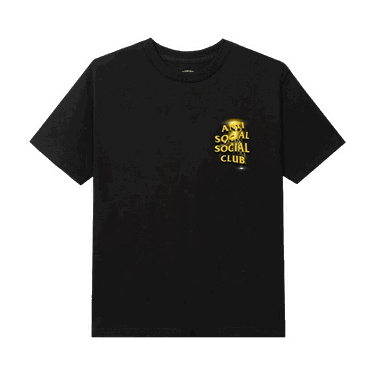 Tričko Anti Social Social Club Anti Social Social Club Twista T-Shirt Čierna | 1020 100000103TT BLAC, 0